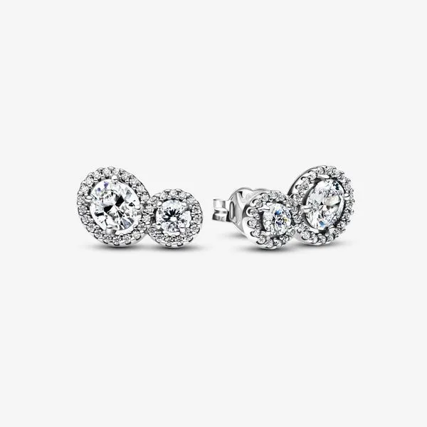 Sterling Silver Pandora Earrings Tipton's Fine Jewelry Lawton, OK