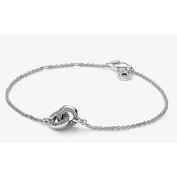 Pandora Signature Intertwined Pavé Chain Bracelet Tipton's Fine Jewelry Lawton, OK