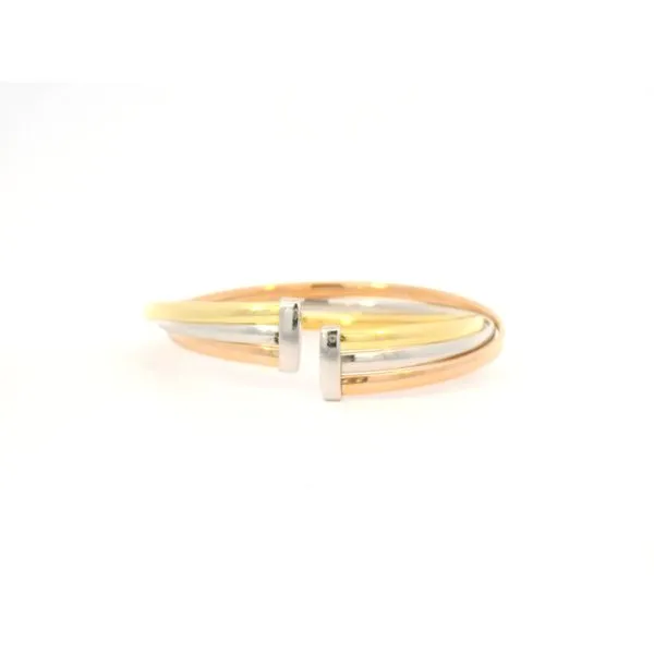 Gold Plated Tri Color Bracelet Tipton's Fine Jewelry Lawton, OK
