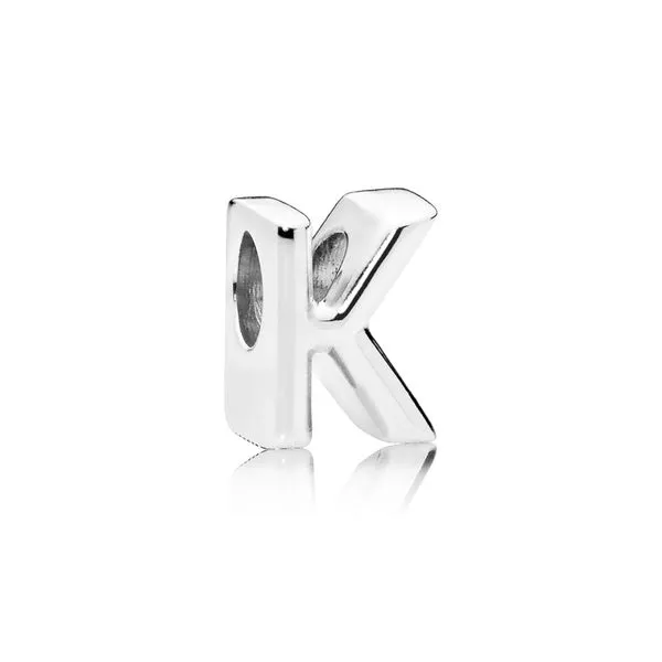 Sterling Silver Pandora Letter K Alphabet Charm Tipton's Fine Jewelry Lawton, OK