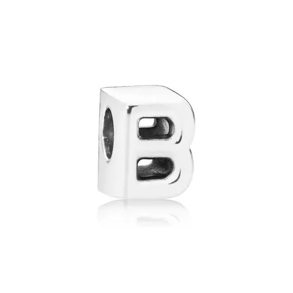 Pandora Sterling Silver Letter B Alphabet Charm Tipton's Fine Jewelry Lawton, OK
