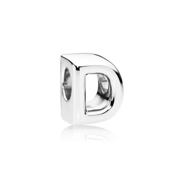Sterling Silver Pandora Letter D Alphabet Charm Tipton's Fine Jewelry Lawton, OK