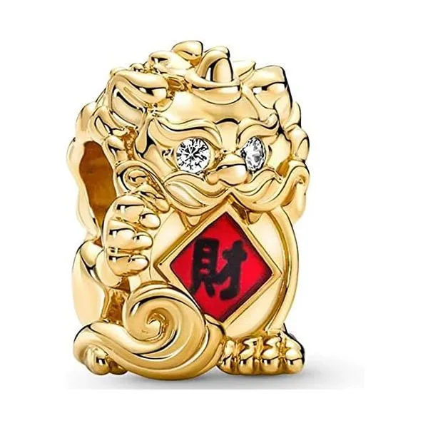 Pandora Gold Plated  Chinese Fortune Pixiu Charm Tipton's Fine Jewelry Lawton, OK
