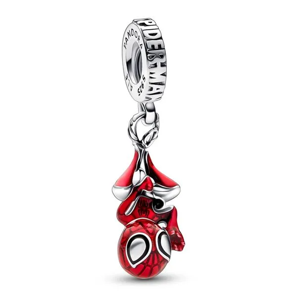 Pandora Marvel Hanging Spider-Man Dangle Charm Tipton's Fine Jewelry Lawton, OK