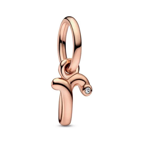 Pandora Letter R Script Alphabet Dangle Charm Tipton's Fine Jewelry Lawton, OK