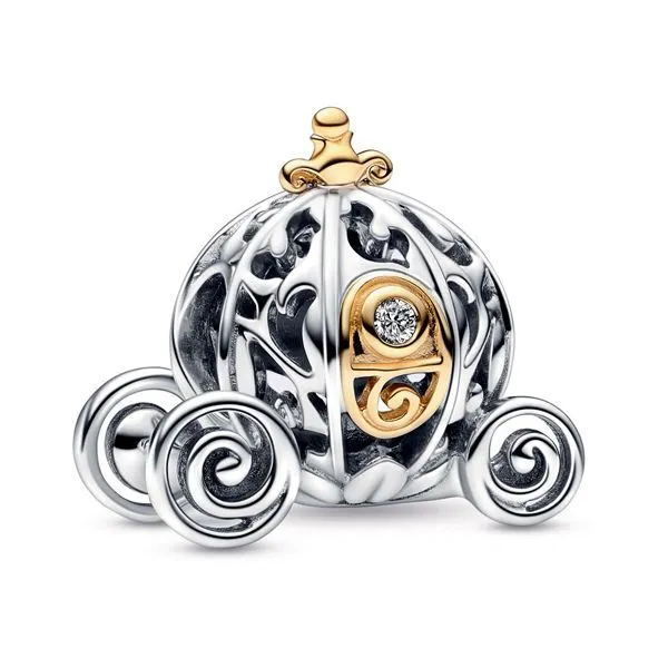 Disney 100th Anniversary Cinderella's Enchanted Carriage Lab-grown Diamond Charm Tipton's Fine Jewelry Lawton, OK