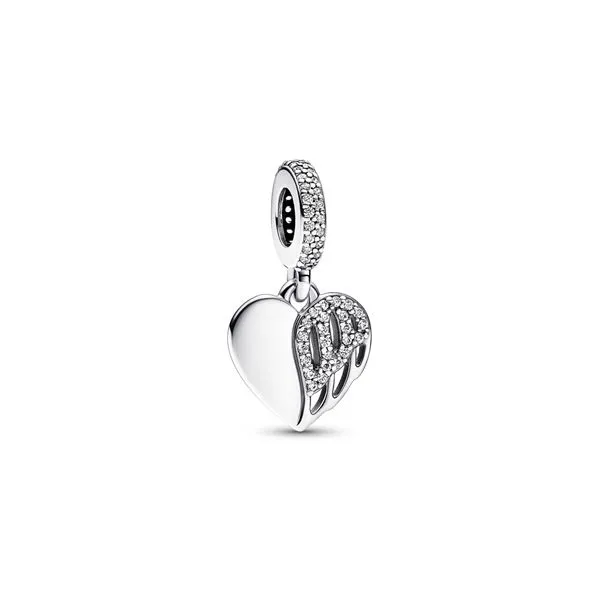 Heart & Angel Dangle Charm Tipton's Fine Jewelry Lawton, OK