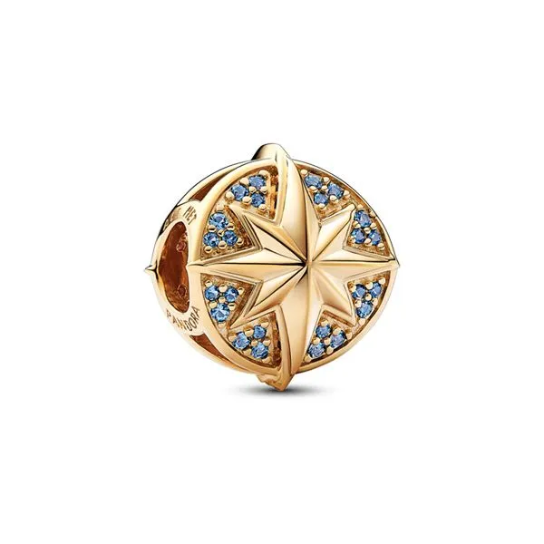 Marvel Captain Marvel Insignia Pandora Charm Tipton's Fine Jewelry Lawton, OK