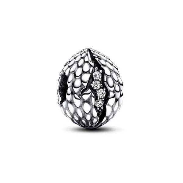 Sterling Silver Game of Thrones Sparkling Dragon Egg Charm Tipton's Fine Jewelry Lawton, OK