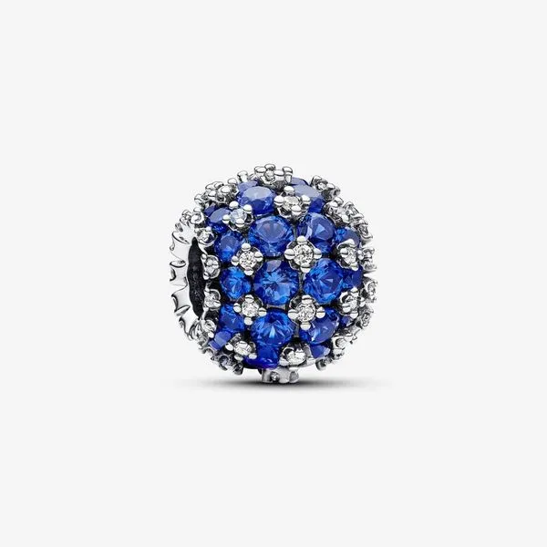 Pandora Sparkling Pave Round Blue Charm Tipton's Fine Jewelry Lawton, OK