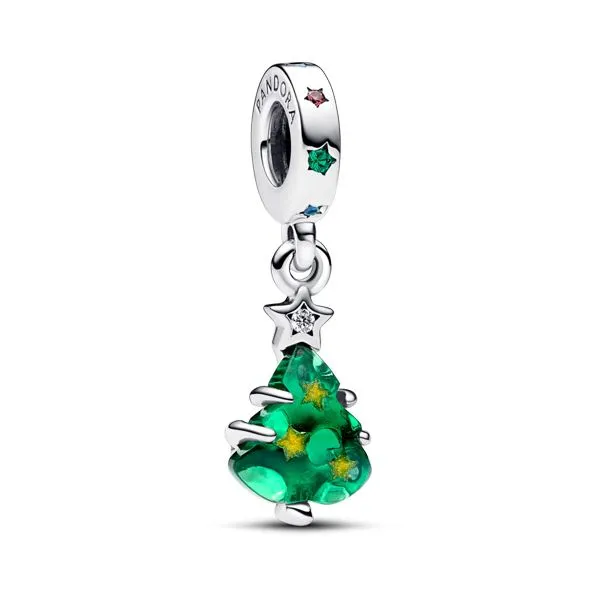 Pandora Sparkling Christmas Tree Dangle Charm Tipton's Fine Jewelry Lawton, OK