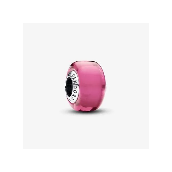 Pandora Pink Mini Murano Glass Charm Tipton's Fine Jewelry Lawton, OK
