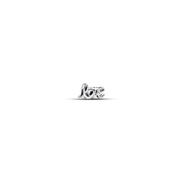 Sterling Silver Pandora Handwritten Love Charm Tipton's Fine Jewelry Lawton, OK