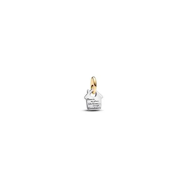 Platinum Pandora Two-tone Grandma's House Dangle Charm Tipton's Fine Jewelry Lawton, OK