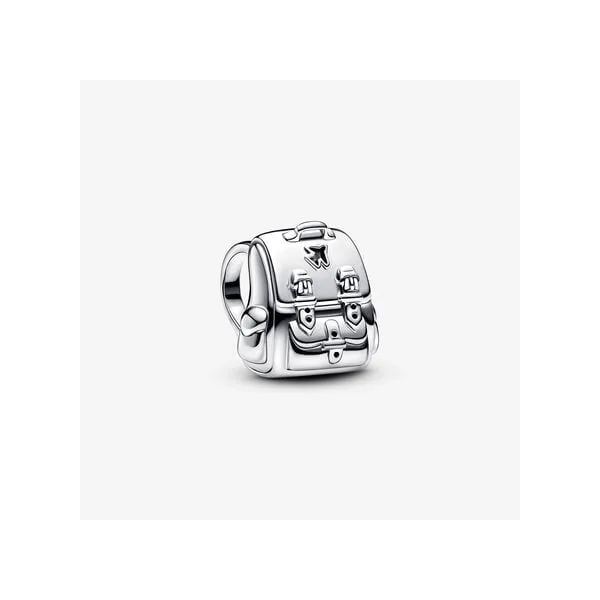 Sterling Silver Adventure Backpack Charm Tipton's Fine Jewelry Lawton, OK