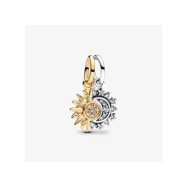 Splittable Sun and Mood Pandora Charm Tipton's Fine Jewelry Lawton, OK