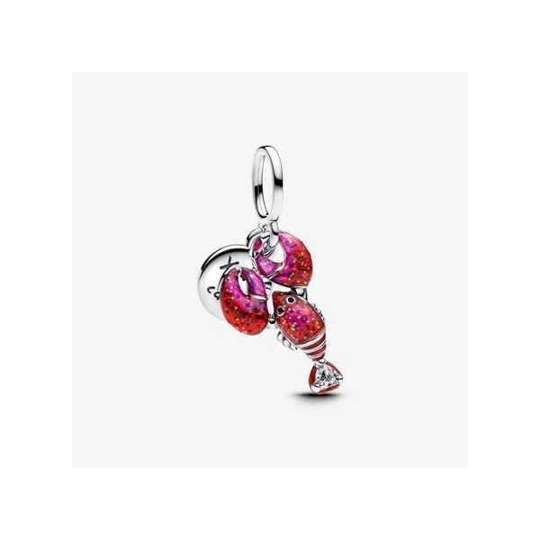 Pandora Sterling Silver Lobster Dangle Charm Tipton's Fine Jewelry Lawton, OK