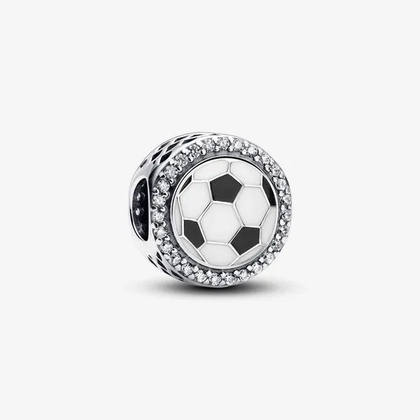 Sterling Silver Pandora Soccer Ball Charm Tipton's Fine Jewelry Lawton, OK