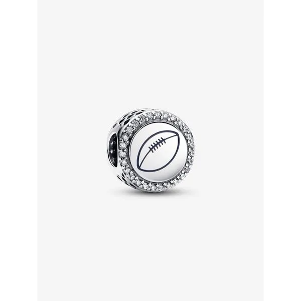 Sterling Silver Pandora Football Charm Tipton's Fine Jewelry Lawton, OK
