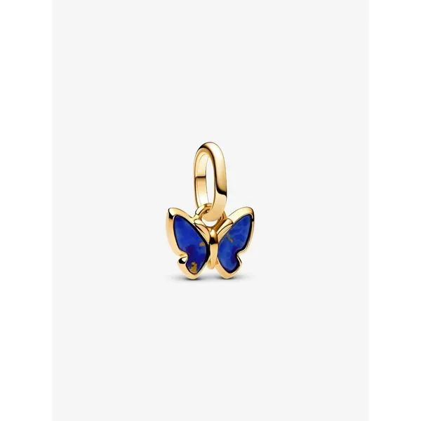 Gold Plated Pandora Butterfly Mini Dangle Charm Tipton's Fine Jewelry Lawton, OK