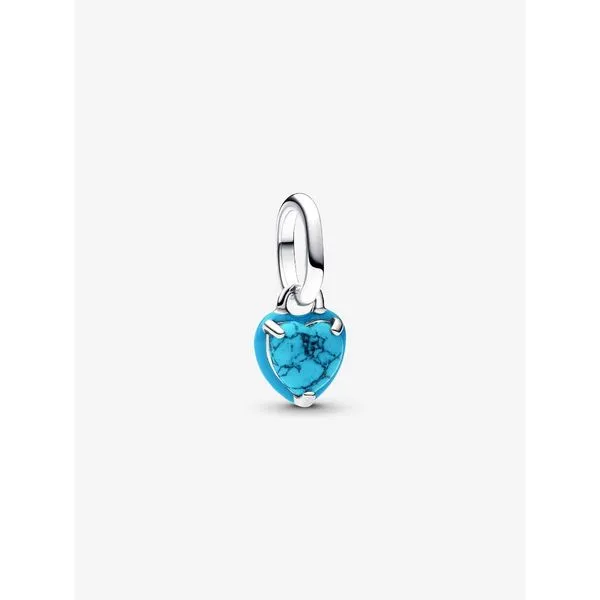 Sterling Silver Heart Mini Dangle Charm Tipton's Fine Jewelry Lawton, OK