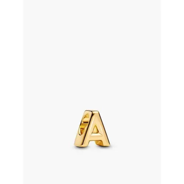Gold Plated Letter A Charm Tipton's Fine Jewelry Lawton, OK
