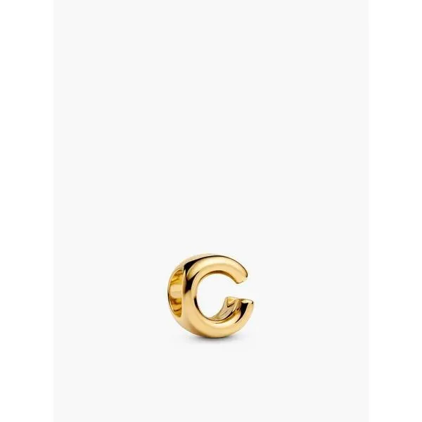Gold Plated Letter C Charm Tipton's Fine Jewelry Lawton, OK