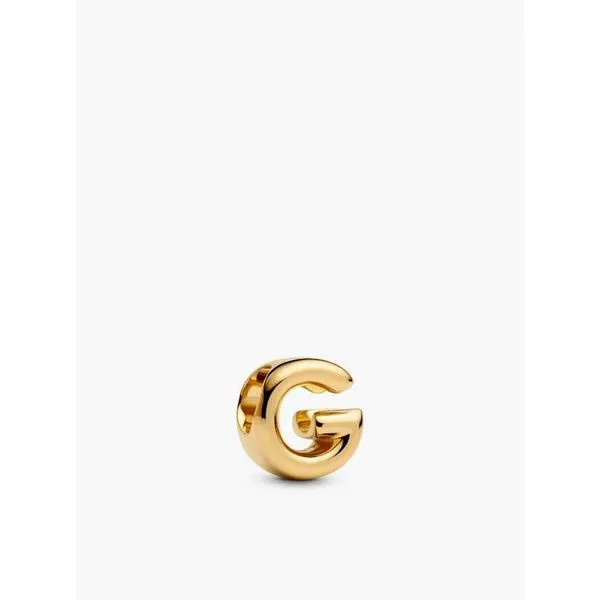 Gold Plated Letter G Pandora Charm Tipton's Fine Jewelry Lawton, OK