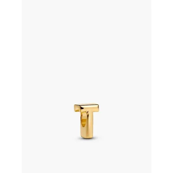 Gold Plated Letter T Charm Tipton's Fine Jewelry Lawton, OK