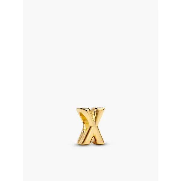 Gold Plated Letter X Charm Tipton's Fine Jewelry Lawton, OK