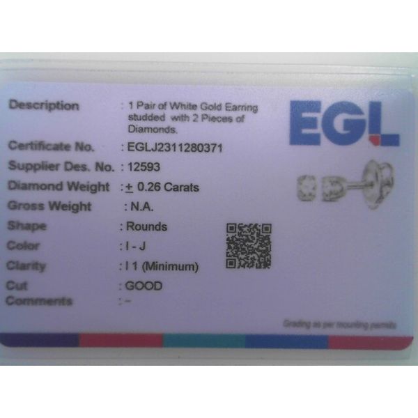 Diamond Stud Earrings T.J.'s Fine Jewelry Carbondale, IL