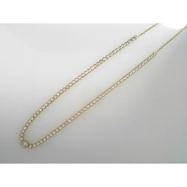 Diamond Necklace Image 2 T.J.'s Fine Jewelry Carbondale, IL