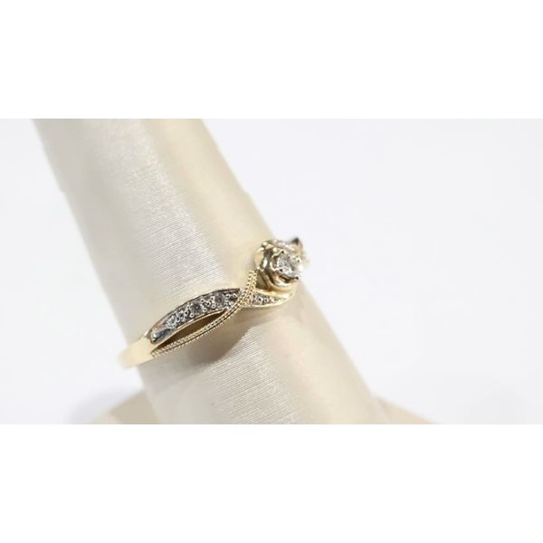 Twisted Engagement Ring Image 2 Timmreck & McNicol Jewelers McMinnville, OR