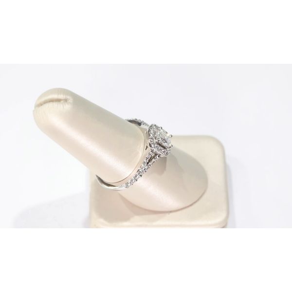 Split Halo Engagement Ring Image 2 Timmreck & McNicol Jewelers McMinnville, OR