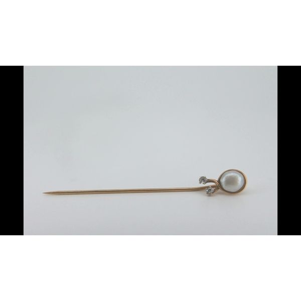 Estate Pearl Stick Pin Timmreck & McNicol Jewelers McMinnville, OR