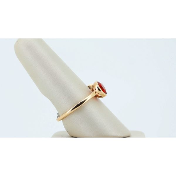Mexican Fire Opal Fashion Ring Image 2 Timmreck & McNicol Jewelers McMinnville, OR