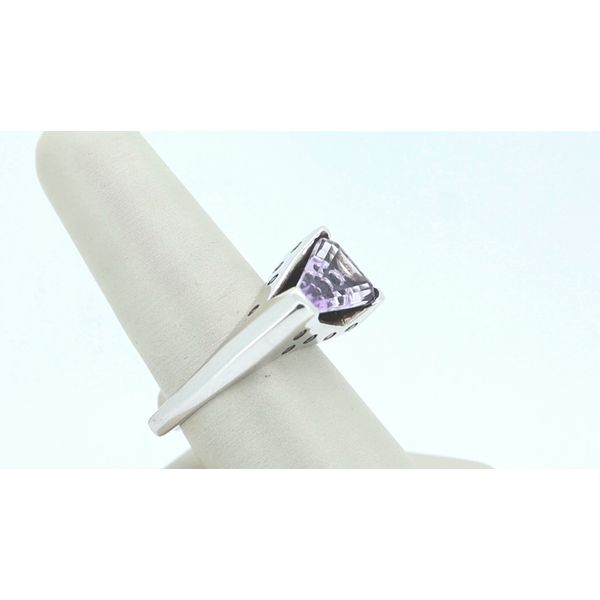 Rose de France & Sapphire Ring Image 3 Timmreck & McNicol Jewelers McMinnville, OR