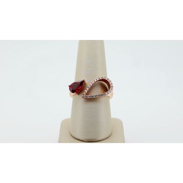 Garnet Fashion Ring Image 2 Timmreck & McNicol Jewelers McMinnville, OR