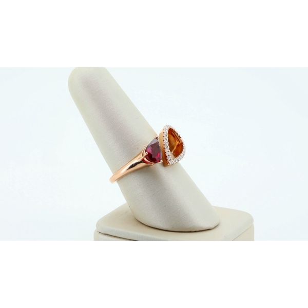 Garnet Fashion Ring Image 3 Timmreck & McNicol Jewelers McMinnville, OR