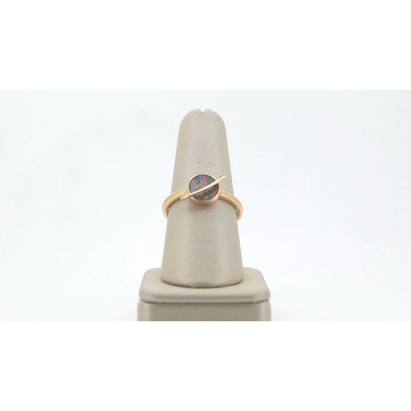 Saturn Opal Ring Timmreck & McNicol Jewelers McMinnville, OR