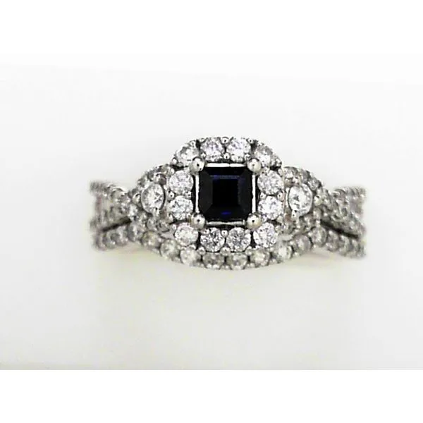 Colored Stone Wedding Set Timmreck & McNicol Jewelers McMinnville, OR