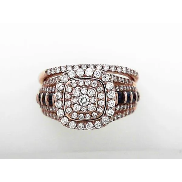 Colored Stone Wedding Set Timmreck & McNicol Jewelers McMinnville, OR