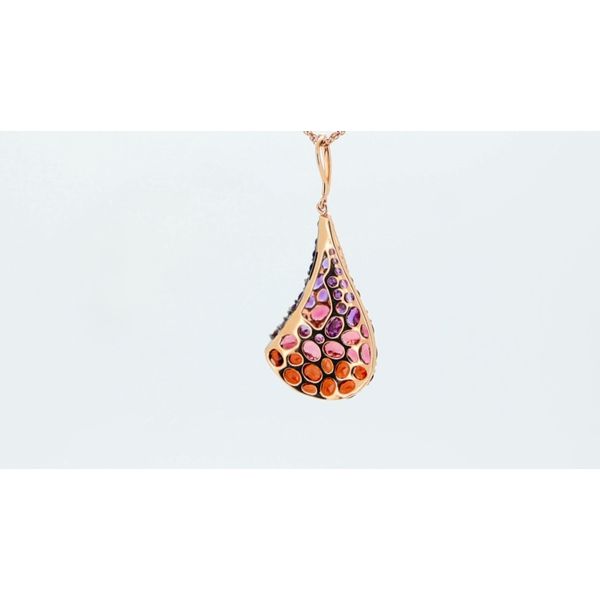 Garnet, Tourmaline & Amethyst Necklace  Image 3 Timmreck & McNicol Jewelers McMinnville, OR