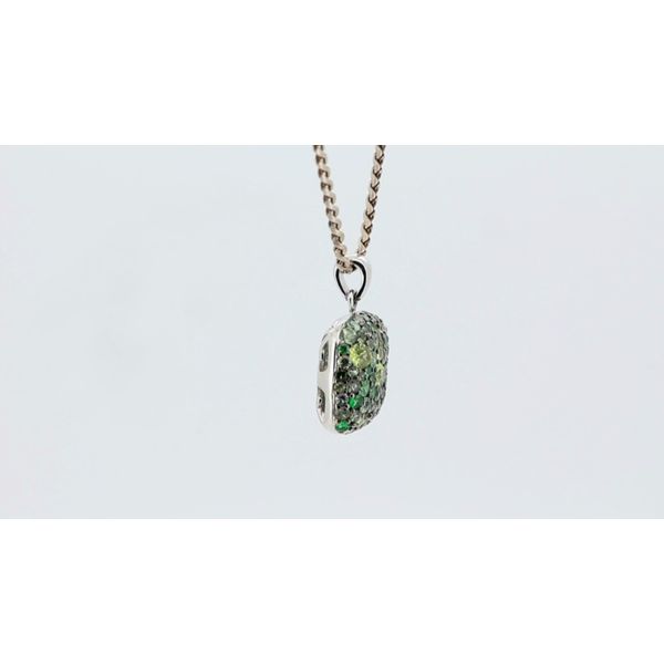 Tsavorite, Peridot & Sapphire Necklace Image 2 Timmreck & McNicol Jewelers McMinnville, OR