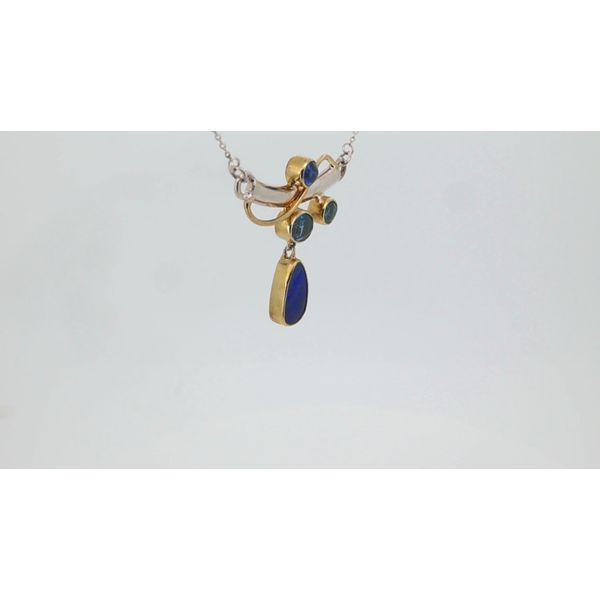 Topaz & Opal Necklace Image 2 Timmreck & McNicol Jewelers McMinnville, OR