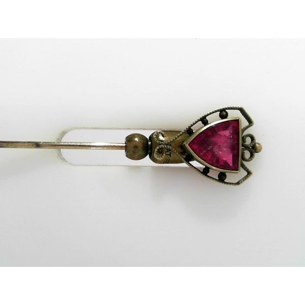 Estate Ruby Pin Timmreck & McNicol Jewelers McMinnville, OR