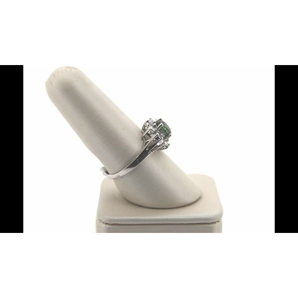 Estate Sapphire & Diamond Ring Image 2 Timmreck & McNicol Jewelers McMinnville, OR