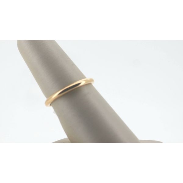 Yellow Gold Wedding Band Image 2 Timmreck & McNicol Jewelers McMinnville, OR
