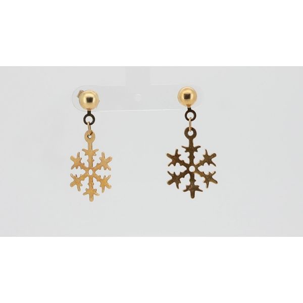 Estate Snowflake Earrings Timmreck & McNicol Jewelers McMinnville, OR