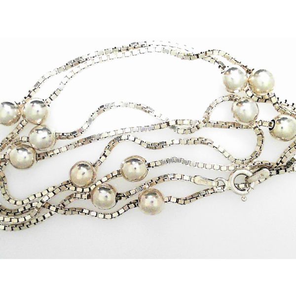 Estate Silver Chain Image 2 Timmreck & McNicol Jewelers McMinnville, OR